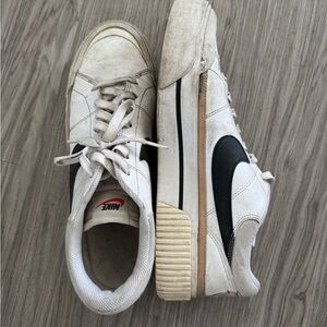Nike Classic White and Black Sneakers